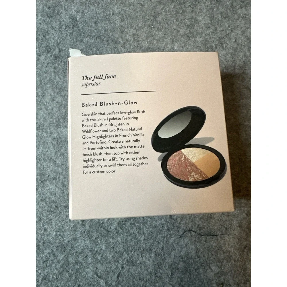 Laura Geller Baked Blush N Highlight Baked Glow(Wildflower, Portofino,F Vanilla)